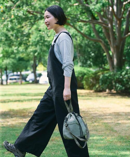 EKAL（エカル）の「TINY GARDEN PRODUCTS　ストロール2WAYバッグ（ショルダーバッグ・レディース・グレー/ブラック/カーキ・ONE）」の15枚目の写真