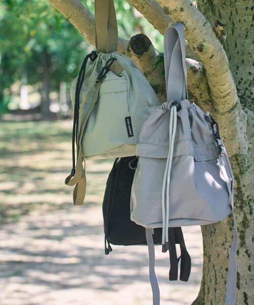 EKAL（エカル）の「TINY GARDEN PRODUCTS　ストロール2WAYバッグ（ショルダーバッグ・レディース・グレー/ブラック/カーキ・ONE）」の17枚目の写真