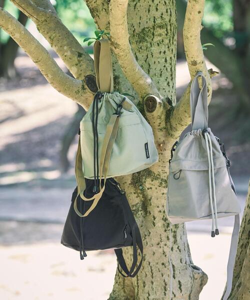 EKAL（エカル）の「TINY GARDEN PRODUCTS　ストロール2WAYバッグ（ショルダーバッグ・レディース・グレー/ブラック/カーキ・ONE）」の19枚目の写真