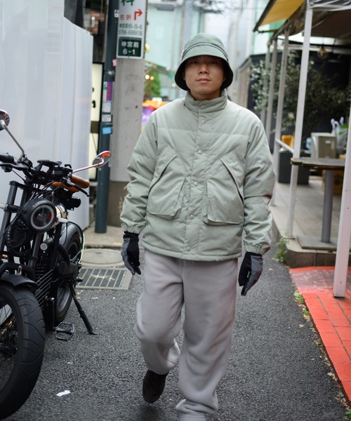 スノーピーク　MHL コラボ　グレー ブルゾン　TAKIBI peak スノーピーク MHL コラボ グレー ブルゾン TAKIBI peak スノーピーク