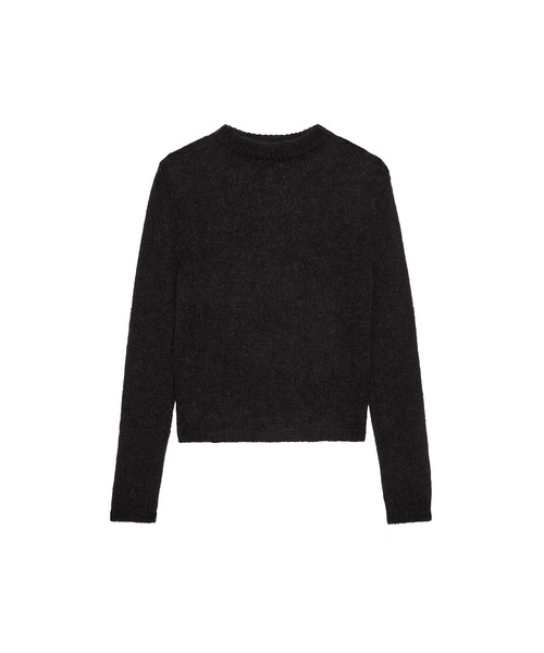 MSGM（エムエスジーエム）の「SUPER LIGHT シアーニット（ニット/セーター・レディース・ブラック/イエロー/ライラック・S/M）」の2枚目の写真