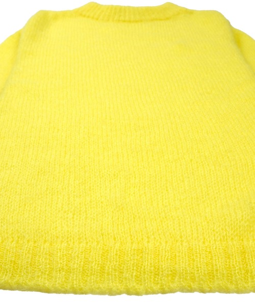 MSGM（エムエスジーエム）の「SUPER LIGHT シアーニット（ニット/セーター・レディース・ブラック/イエロー/ライラック・S/M）」の6枚目の写真