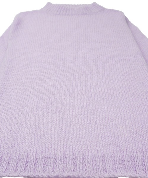 MSGM（エムエスジーエム）の「SUPER LIGHT シアーニット（ニット/セーター・レディース・ブラック/イエロー/ライラック・S/M）」の9枚目の写真