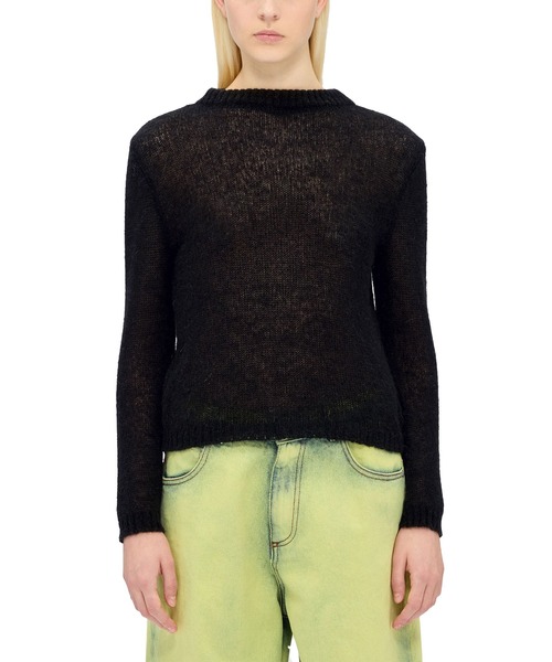 MSGM（エムエスジーエム）の「SUPER LIGHT シアーニット（ニット/セーター・レディース・ブラック/イエロー/ライラック・S/M）」の12枚目の写真