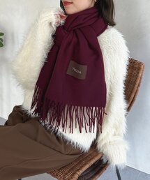 Thevon | ソフトタッチカラーストール(マフラー)