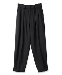 RYU（リュー）の「Summer Wool two tuck slacks（スラックス）」