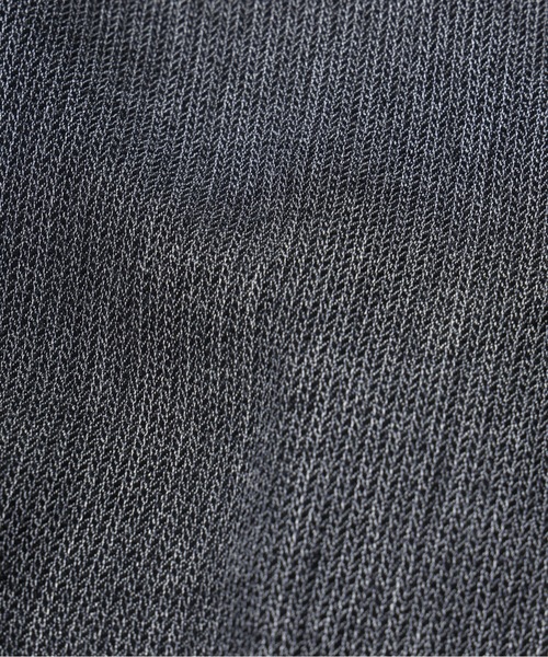 RYU（リュー）の「Summer Wool two tuck slacks（スラックス・メンズ・ネイビー×ホワイト/ブラック・1/2/4）」の3枚目の写真