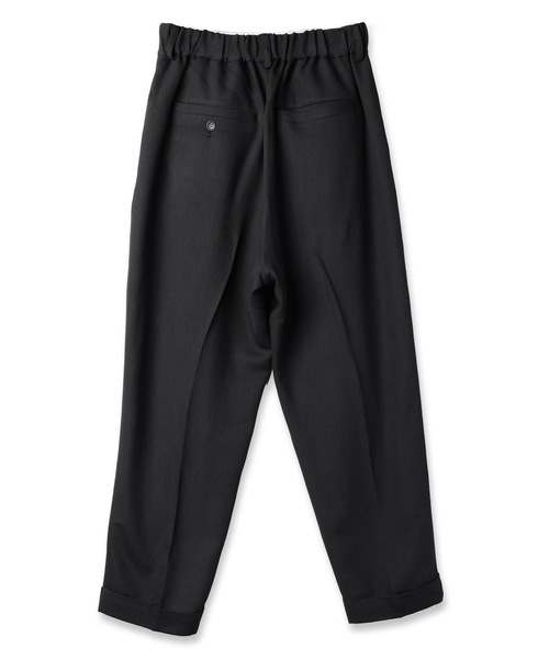RYU(リュー)の「Summer Wool two tuck slacks(スラックス・メンズ・ネイビー×ホワイト/ブラック・1/2/4)」の11枚目の写真