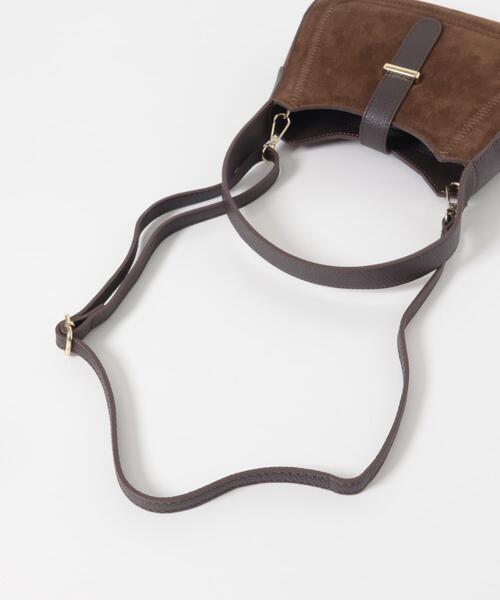 URBAN RESEARCH ROSSO WOMEN(アーバンリサーチ ロッソ)の「AULENTTI スエードハンドBAG(ハンドバッグ・レディース・ブラウン・FREE)」の5枚目の写真