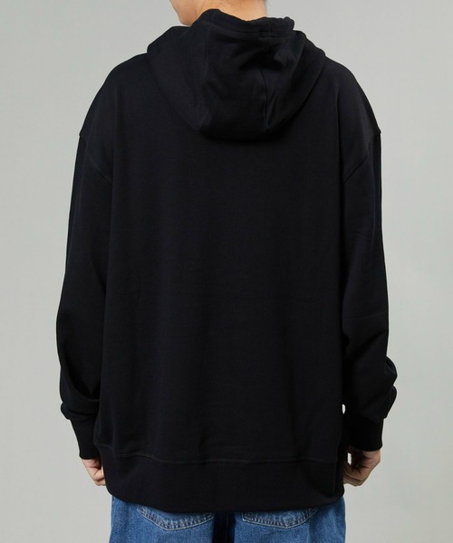 Dickies(ディッキーズ)の「Dickies/ディッキーズ フレンチ テリー スモールバッジ ロゴ フーディー/スウェット/フードスウェット(パーカー・メンズ・ブラウン/ヘザーグレー/ブラック/アイボリー・MEDIUM/LARGE/X-LARGE)」の8枚目の写真