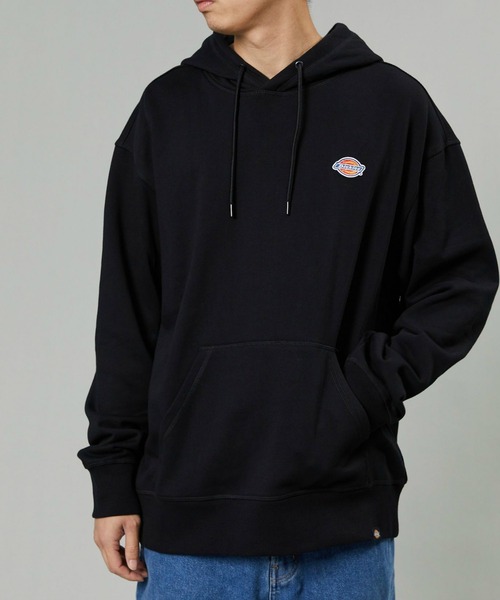Dickies(ディッキーズ)の「Dickies/ディッキーズ フレンチ テリー スモールバッジ ロゴ フーディー/スウェット/フードスウェット(パーカー・メンズ・ブラウン/ヘザーグレー/ブラック/アイボリー・MEDIUM/LARGE/X-LARGE)」の7枚目の写真