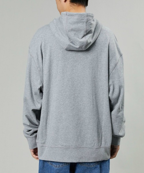 Dickies(ディッキーズ)の「Dickies/ディッキーズ フレンチ テリー スモールバッジ ロゴ フーディー/スウェット/フードスウェット(パーカー・メンズ・ブラウン/ヘザーグレー/ブラック/アイボリー・MEDIUM/LARGE/X-LARGE)」の11枚目の写真