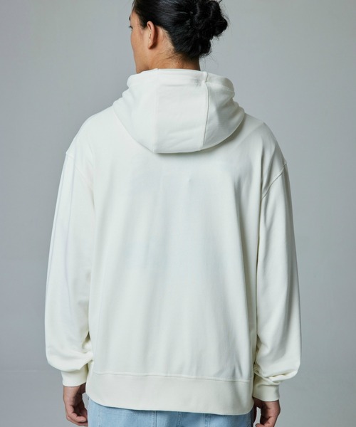 Dickies(ディッキーズ)の「Dickies/ディッキーズ フレンチ テリー スモールバッジ ロゴ フーディー/スウェット/フードスウェット(パーカー・メンズ・ブラウン/ヘザーグレー/ブラック/アイボリー・MEDIUM/LARGE/X-LARGE)」の15枚目の写真