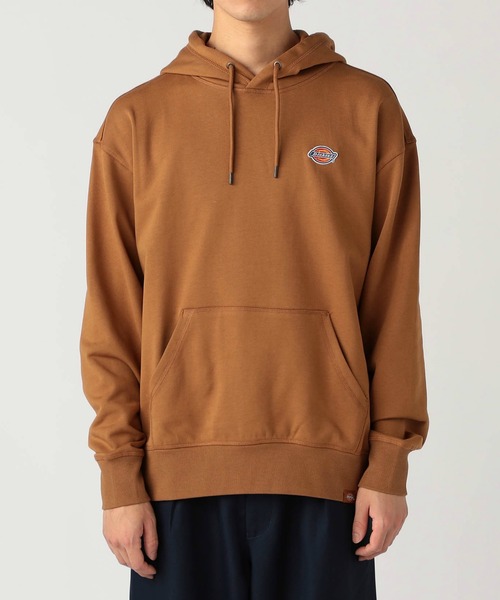 Dickies(ディッキーズ)の「Dickies/ディッキーズ フレンチ テリー スモールバッジ ロゴ フーディー/スウェット/フードスウェット(パーカー・メンズ・ブラウン/ヘザーグレー/ブラック/アイボリー・MEDIUM/LARGE/X-LARGE)」の20枚目の写真