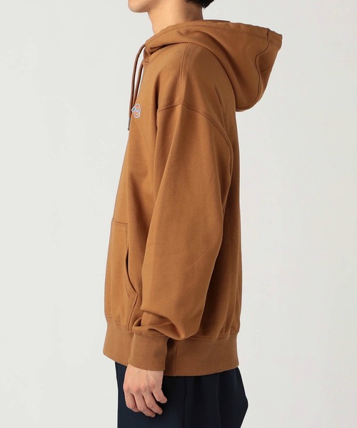 Dickies(ディッキーズ)の「Dickies/ディッキーズ フレンチ テリー スモールバッジ ロゴ フーディー/スウェット/フードスウェット(パーカー・メンズ・ブラウン/ヘザーグレー/ブラック/アイボリー・MEDIUM/LARGE/X-LARGE)」の21枚目の写真
