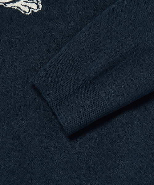 WKNDRS（ウィーキャンドース）の「PENGUIN KNIT SWEATER (NAVY)（ニット/セーター・レディース・その他・MEDIUM/LARGE/X-LARGE）」の4枚目の写真