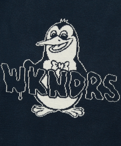 WKNDRS（ウィーキャンドース）の「PENGUIN KNIT SWEATER (NAVY)（ニット/セーター・レディース・その他・MEDIUM/LARGE/X-LARGE）」の6枚目の写真