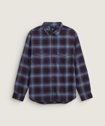 VANS（バンズ）の「BIXBY フランネルシャツ / Bixby Plaid Flannel Dark Port/ VN000P80F0L1（シャツ/ブラウス）」