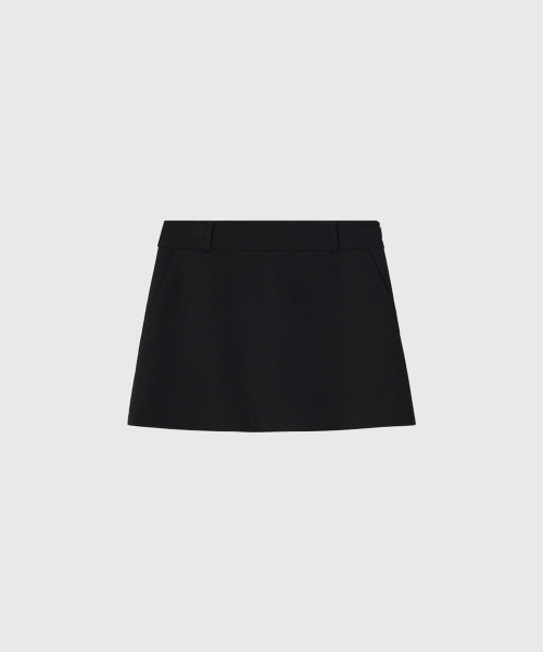 LOOKAST(ルックキャスト)の「シエンミニスカート_ブラック / SIEN MINI SKIRT_BLACK(スカート・レディース・ブラック・MEDIUM/SMALL)」の2枚目の写真