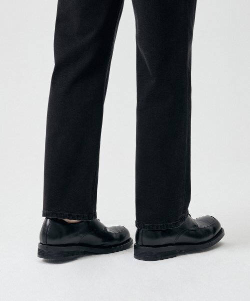 MUSINSA STANDARD（ムシンサスタンダード）の「[クールタンダード] ストレートデニムパンツ [ウォッシュドブラック]（デニムパンツ・メンズ・その他・40/42/36/28/29/34/30/31/33/26/27/32/38）」の6枚目の写真