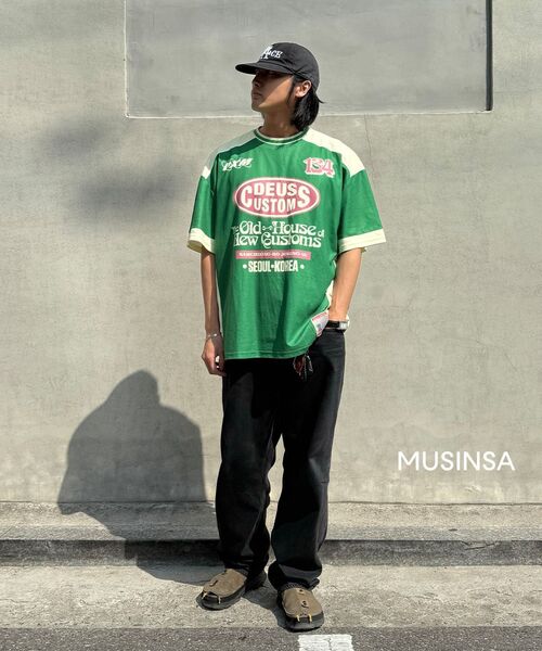 MUSINSA STANDARD（ムシンサスタンダード）の「[クールタンダード] ストレートデニムパンツ [ウォッシュドブラック]（デニムパンツ・メンズ・その他・40/42/36/28/29/34/30/31/33/26/27/32/38）」の7枚目の写真