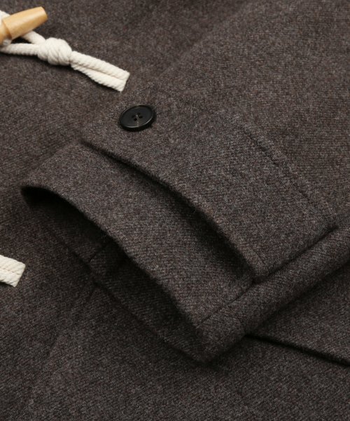 TRILLION（トリリオン）の「ユニセックスバルマカンダフロンコート（BROWN）（チェスターコート・レディース・その他・SMALL/MEDIUM/LARGE）」の4枚目の写真