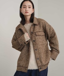 Bulue.（ブルー）の「【Bulue.】MIXツイードフリンジCPOジャケット（その他アウター）」