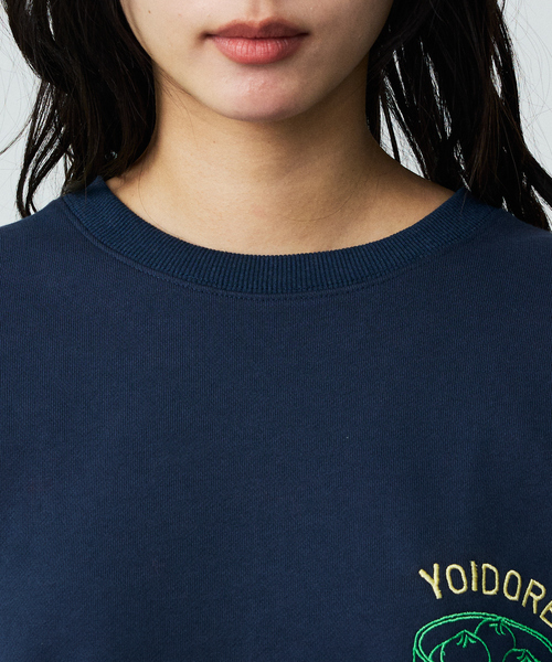 ABAHOUSE（アバハウス）の「【YOIDORE / ヨイドレ】×【京鼎樓 / ジンディンロウ】SPECIAL COLLAB SWEAT CREW/スペシャルコラボクルースウェット（スウェット・メンズ・ネイビー/ホワイト系その他/ブラック・M/L）」の9枚目の写真