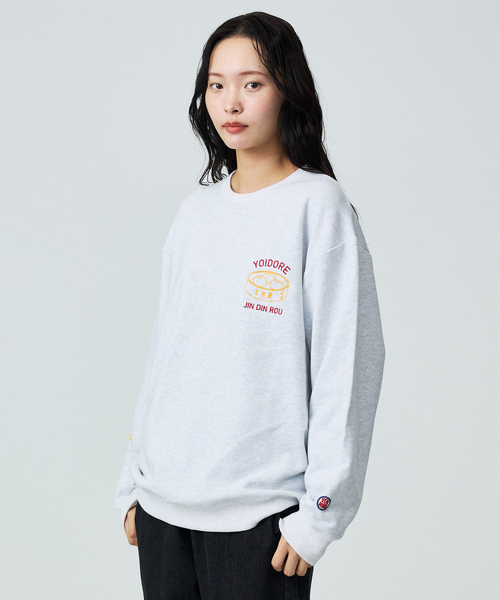 ABAHOUSE（アバハウス）の「【YOIDORE / ヨイドレ】×【京鼎樓 / ジンディンロウ】SPECIAL COLLAB SWEAT CREW/スペシャルコラボクルースウェット（スウェット・メンズ・ネイビー/ホワイト系その他/ブラック・M/L）」の15枚目の写真