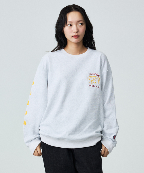 ABAHOUSE（アバハウス）の「【YOIDORE / ヨイドレ】×【京鼎樓 / ジンディンロウ】SPECIAL COLLAB SWEAT CREW/スペシャルコラボクルースウェット（スウェット・メンズ・ネイビー/ホワイト系その他/ブラック・M/L）」の16枚目の写真