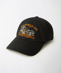 OUTSTANDING（アウトスタンディング）の「VINTAGE COTTON BALL CAP(BACKCAST)_BLACK（キャップ）」