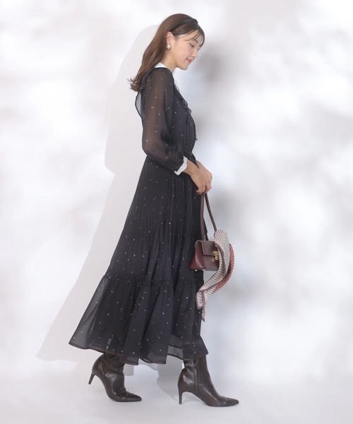 ジャスグリッティー　アイビープリントワンピース　0 ジャスグリッティーアイビープリントワンピース アプワイザーリッシエ