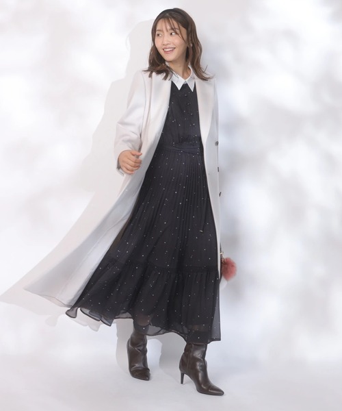 スノードットプリントワンピース（ワンピース）｜JUSGLITTY（ジャス