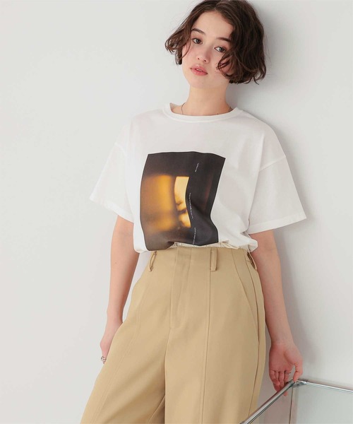 titivate(ティティベイト)の「オーバーサイズアソートフォトTシャツ(Tシャツ/カットソー・レディース・オフホワイト/ホワイト系その他・FREE)」の5枚目の写真
