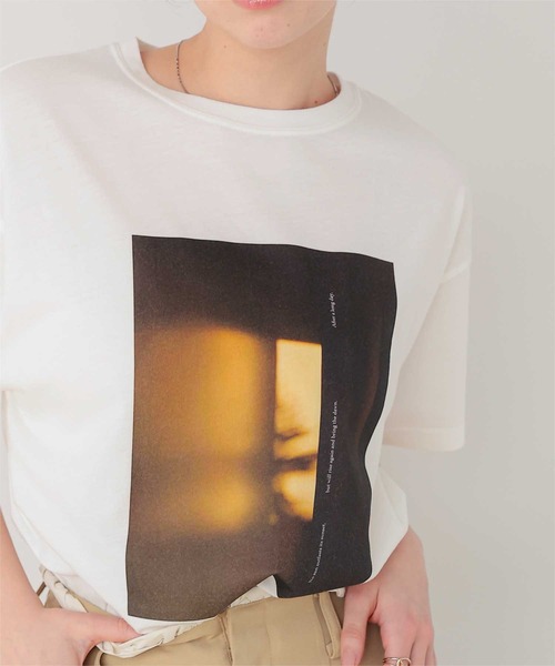 titivate(ティティベイト)の「オーバーサイズアソートフォトTシャツ(Tシャツ/カットソー・レディース・オフホワイト/ホワイト系その他・FREE)」の7枚目の写真