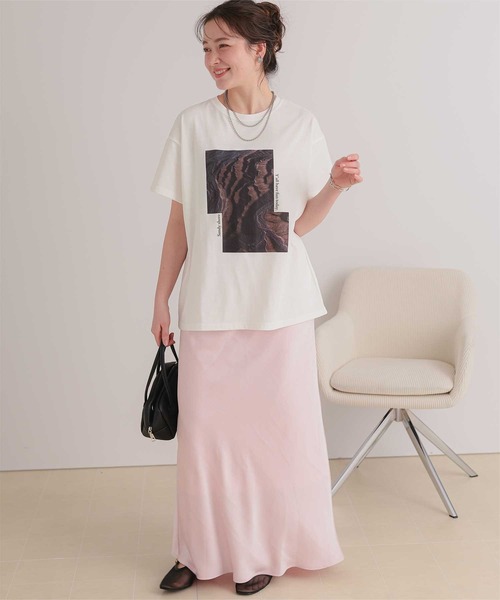 titivate(ティティベイト)の「オーバーサイズアソートフォトTシャツ(Tシャツ/カットソー・レディース・オフホワイト/ホワイト系その他・FREE)」の9枚目の写真