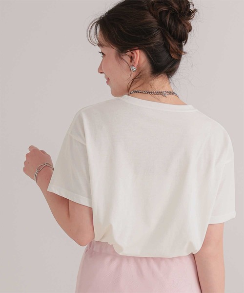 titivate(ティティベイト)の「オーバーサイズアソートフォトTシャツ(Tシャツ/カットソー・レディース・オフホワイト/ホワイト系その他・FREE)」の13枚目の写真