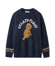 gelato pique | 【HOMME】パウダーDOGジャガードプルオーバー(ルームウェア/パジャマ)