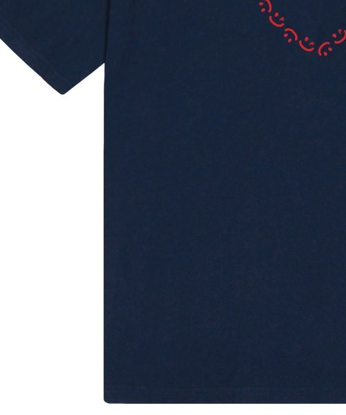 GRAVER（グレーバー）の「[ユニセックス]ハートドローイングスマイル半袖Tシャツ_ネイビー（Tシャツ/カットソー・レディース・ネイビー・X-LARGE/SMALL/LARGE/MEDIUM）」の5枚目の写真