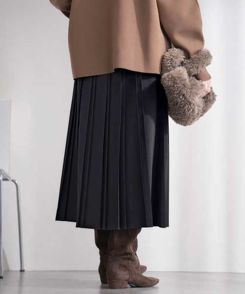 WEB限定/追加》ストレッチプリーツスカート（スカート）｜IENA（イエナ