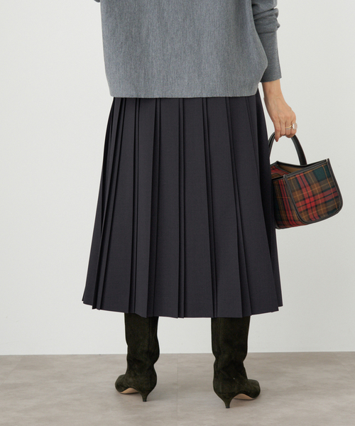 WEB限定/追加》ストレッチプリーツスカート（スカート）｜IENA（イエナ