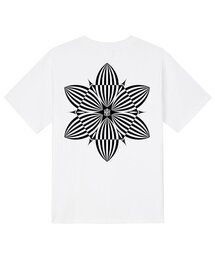 KTW0085 カンオブフラワー 半袖Tシャツ - ホワイト