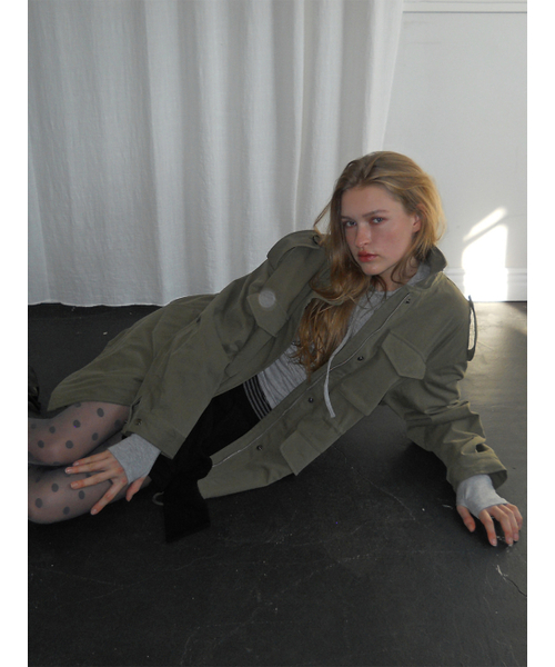ETMON(エトモン)の「Half Field Jacket, Khaki(その他アウター・レディース・その他・F)」の5枚目の写真