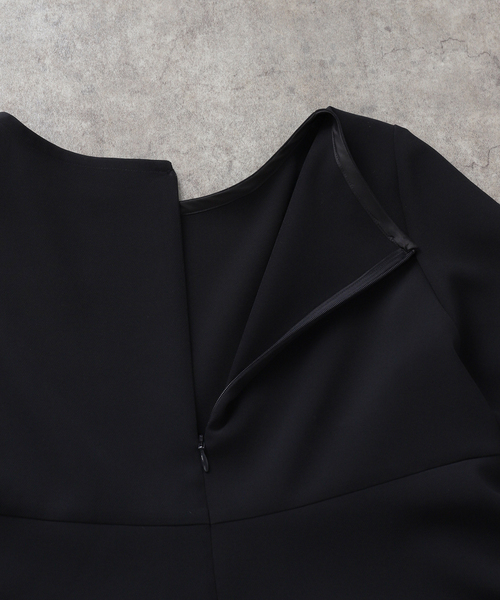 La TOTALITE（ラトータリテ）の「【洗える】チュニックフレアブラウス（シャツ/ブラウス・レディース・ホワイト/ネイビー・FREE）」の10枚目の写真