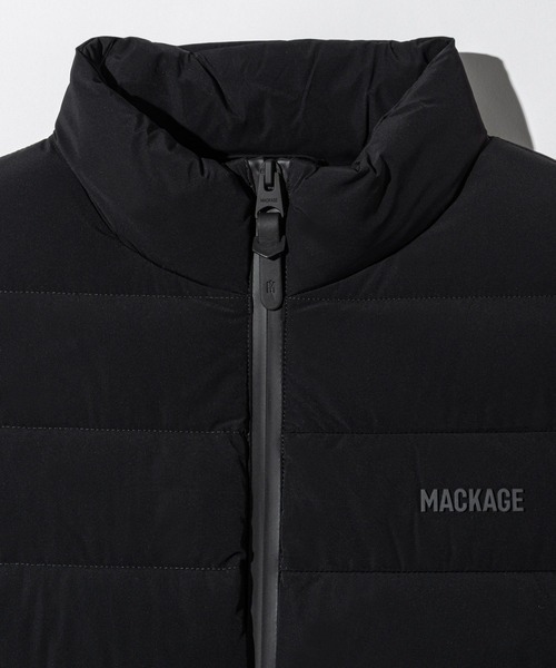 Mackage(マッカージュ)の「Mackage OCEANE-CITY Mixed Media Jacket マッカージュ オセアンシティ ダウンジャケット(ダウンジャケット/コート・レディース・クリーム/ブラック・SMALL/MEDIUM/X-SMALL)」の9枚目の写真