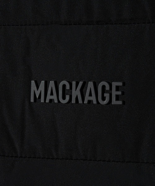 Mackage(マッカージュ)の「Mackage OCEANE-CITY Mixed Media Jacket マッカージュ オセアンシティ ダウンジャケット(ダウンジャケット/コート・レディース・クリーム/ブラック・SMALL/MEDIUM/X-SMALL)」の10枚目の写真