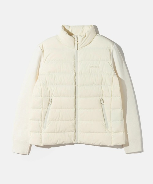 Mackage(マッカージュ)の「Mackage OCEANE-CITY Mixed Media Jacket マッカージュ オセアンシティ ダウンジャケット(ダウンジャケット/コート・レディース・クリーム/ブラック・SMALL/MEDIUM/X-SMALL)」の17枚目の写真