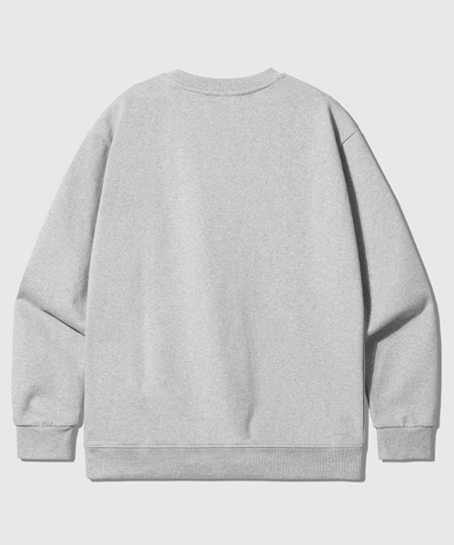 GRANFINNY(グランフィニ)の「ベーシックスウェットシャツ - メランジ(スウェット・レディース・シルバーグレー・MEDIUM/LARGE/X-LARGE)」の3枚目の写真