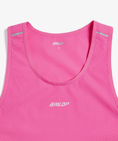 BALLOP(バロップ)の「女性エアホールダービーシングレットピンク(Tシャツ/カットソー・レディース・ピンク・SMALL/MEDIUM)」の6枚目の写真
