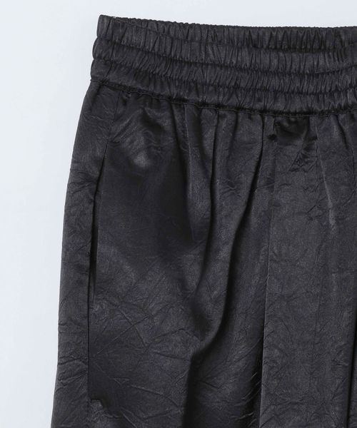 JEANASIS（ジーナシス）の「アソートサテンイージーパンツ/634891（その他パンツ・レディース・ブラウン/オフホワイト/ブラウン系その他/ブラック・FREE）」の8枚目の写真